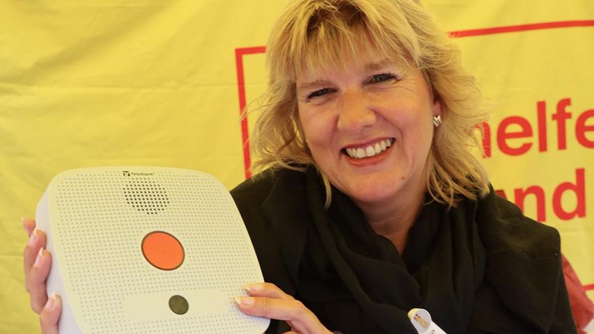 Simone Heincke stellte den ASB Hausnotruf vor.